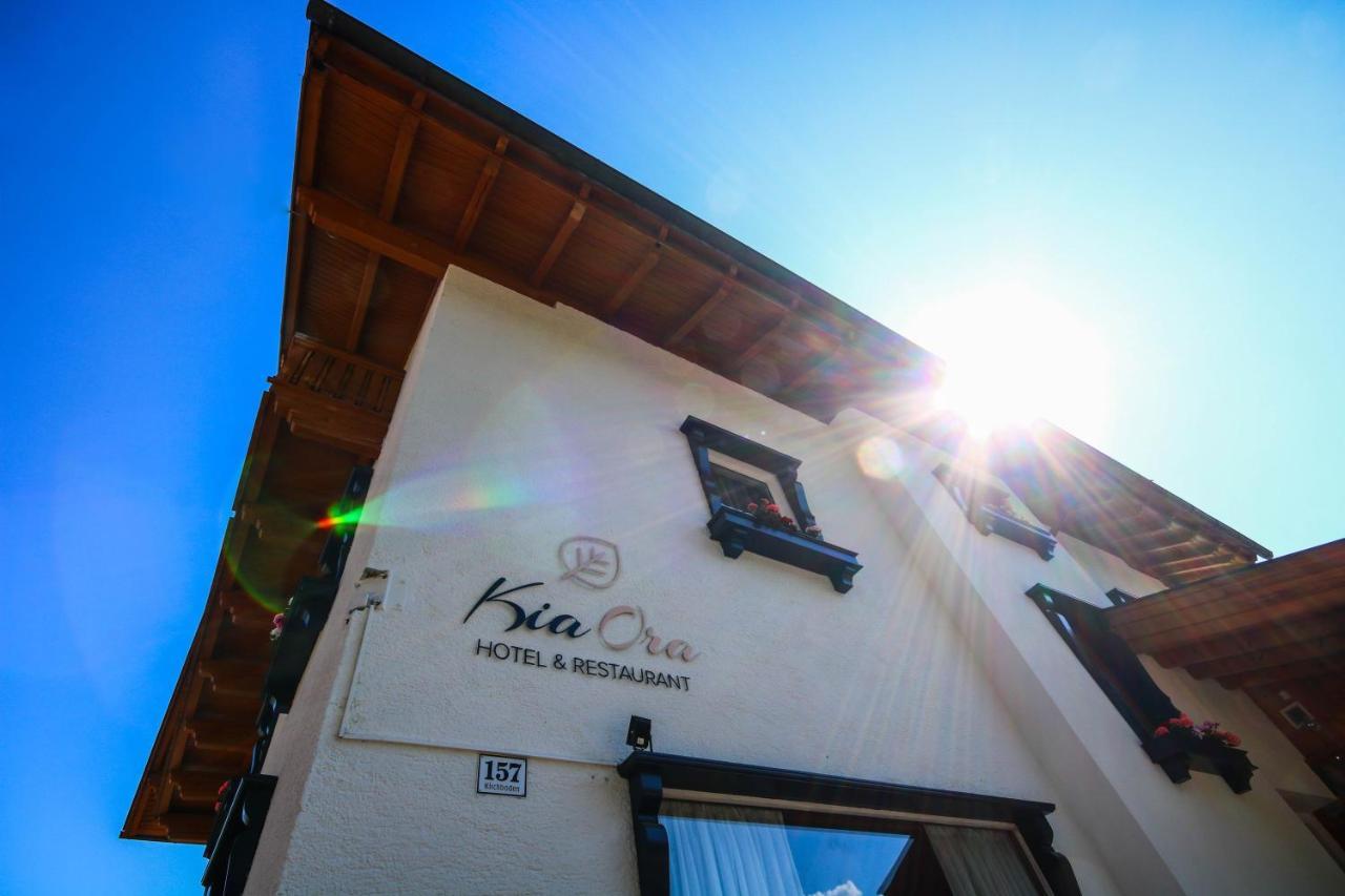 Kia Ora Hotel Restaurant Wagrain Exteriör bild